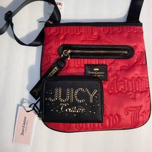 Juicy Couture wallet and large quilted crossbody